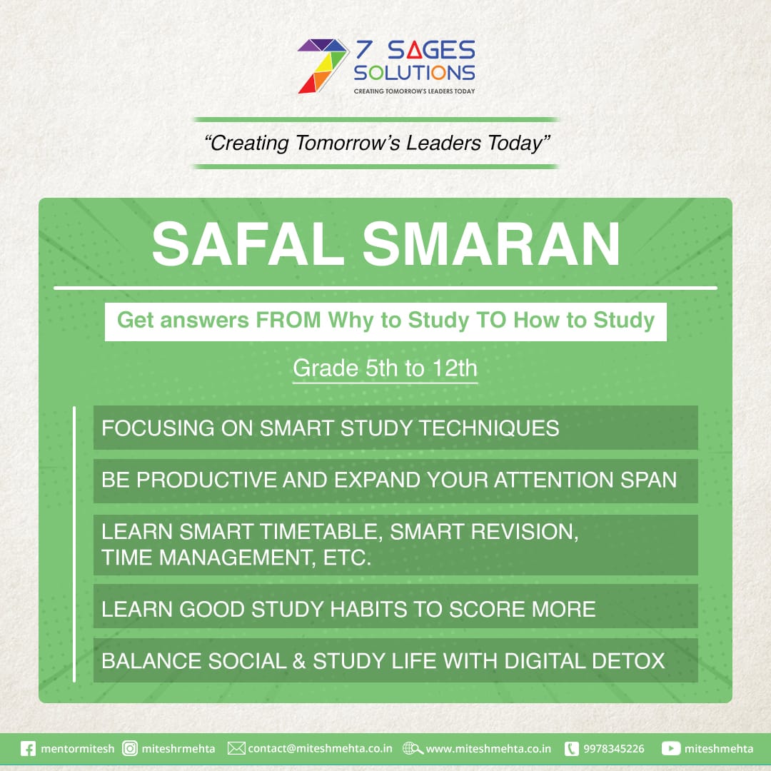 Safal Smaran - Effective Study Techniques